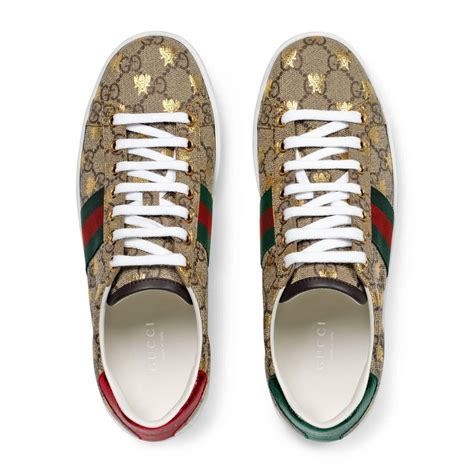 gucci supreme bees back|ace gg supreme bee shoes.